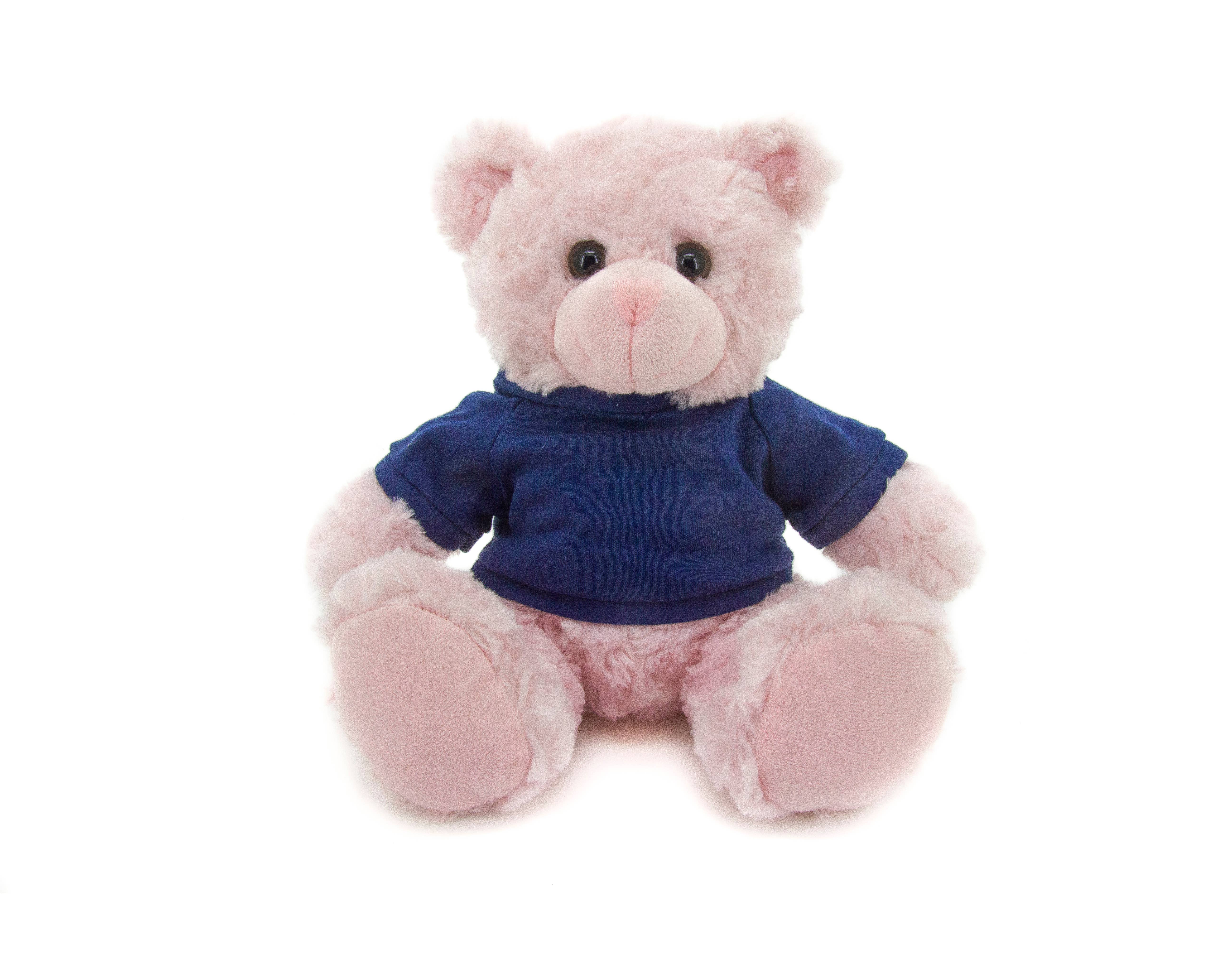 Plushland – wholesale Fyllda/plyschleksaker - Barn och baby – 12" Personlig nallebjörn i T-shirt | Anpassad plyschbjörn79