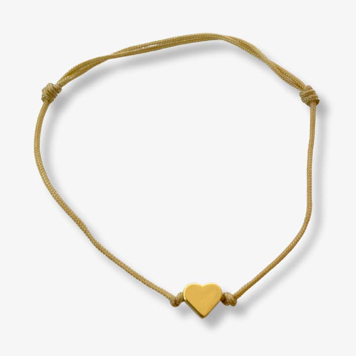 Heart String Bracelet for wholesale by GLAM & GLORY Jewels made with love