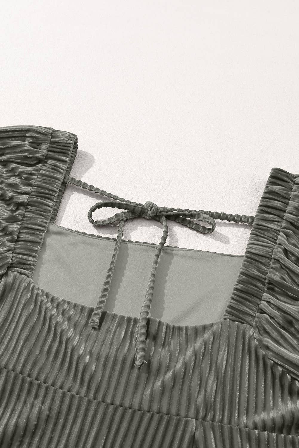 Lovesoft – Engroshandel Kjole - Dame – Bind Firkantet hals Velvet Babydoll Kjole26