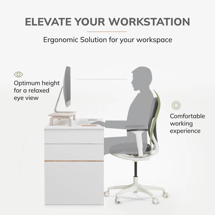 Anji Mountain - Wholesale Desk Riser - Tanguy Monitor Stand6