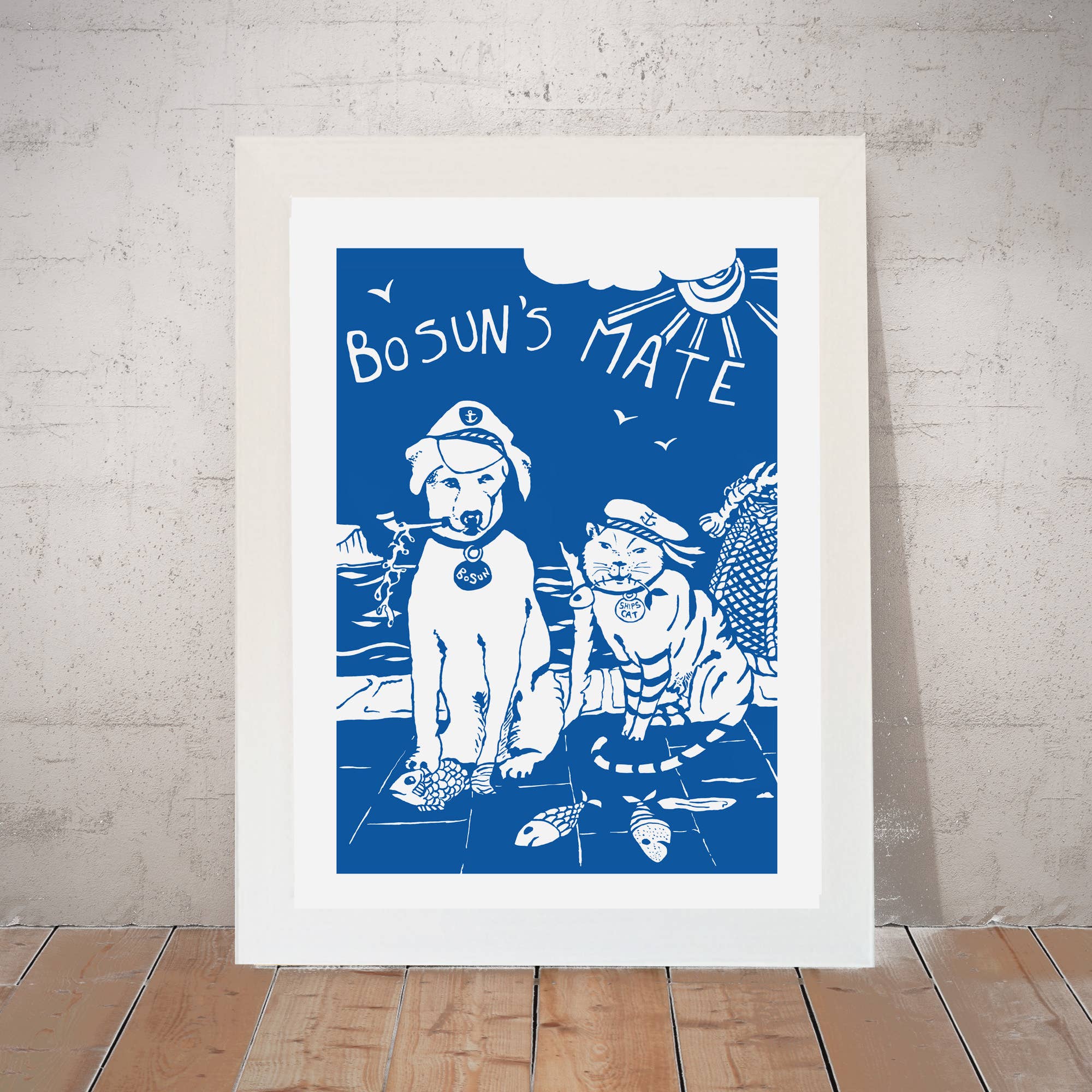 Port and Lemon – wholesale Art print – Bosuns’ Mate Art Print by Port and Lemon