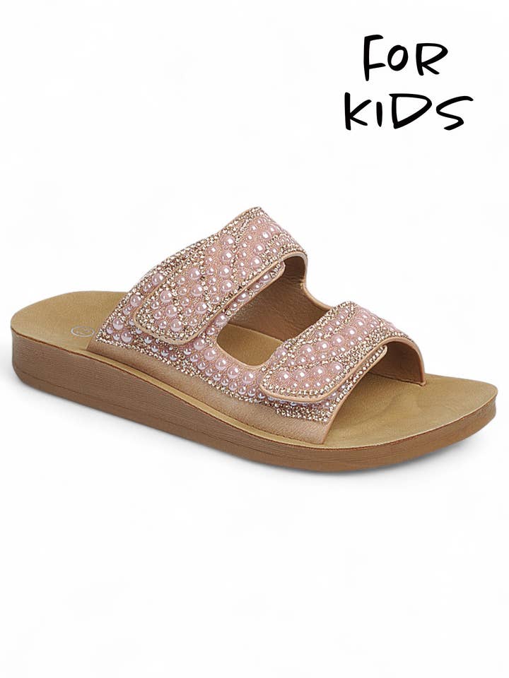 FASHION EMPORIO - Wholesale Sandals – Kids - Kids Flip Flop Sandal Shoes FL-ROUGE-65K2