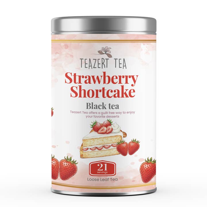 Strawberry Shortcake for wholesale by Teazert Tea