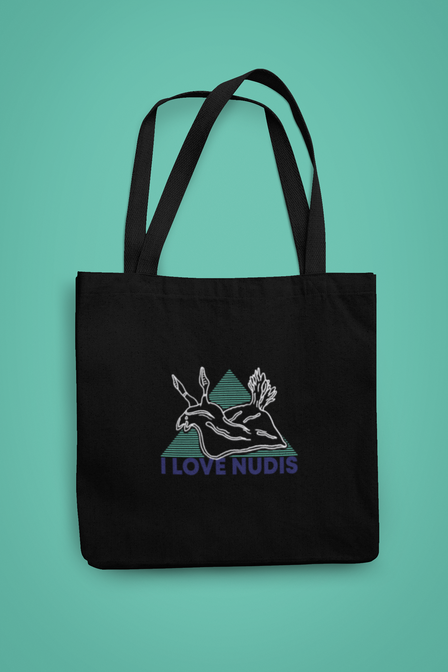 I LOVE NUDIS - Wholesale Tote Bag - Women's - I LOVE NUDIS™ Organic Cotton Nudibranch Tote Bag2