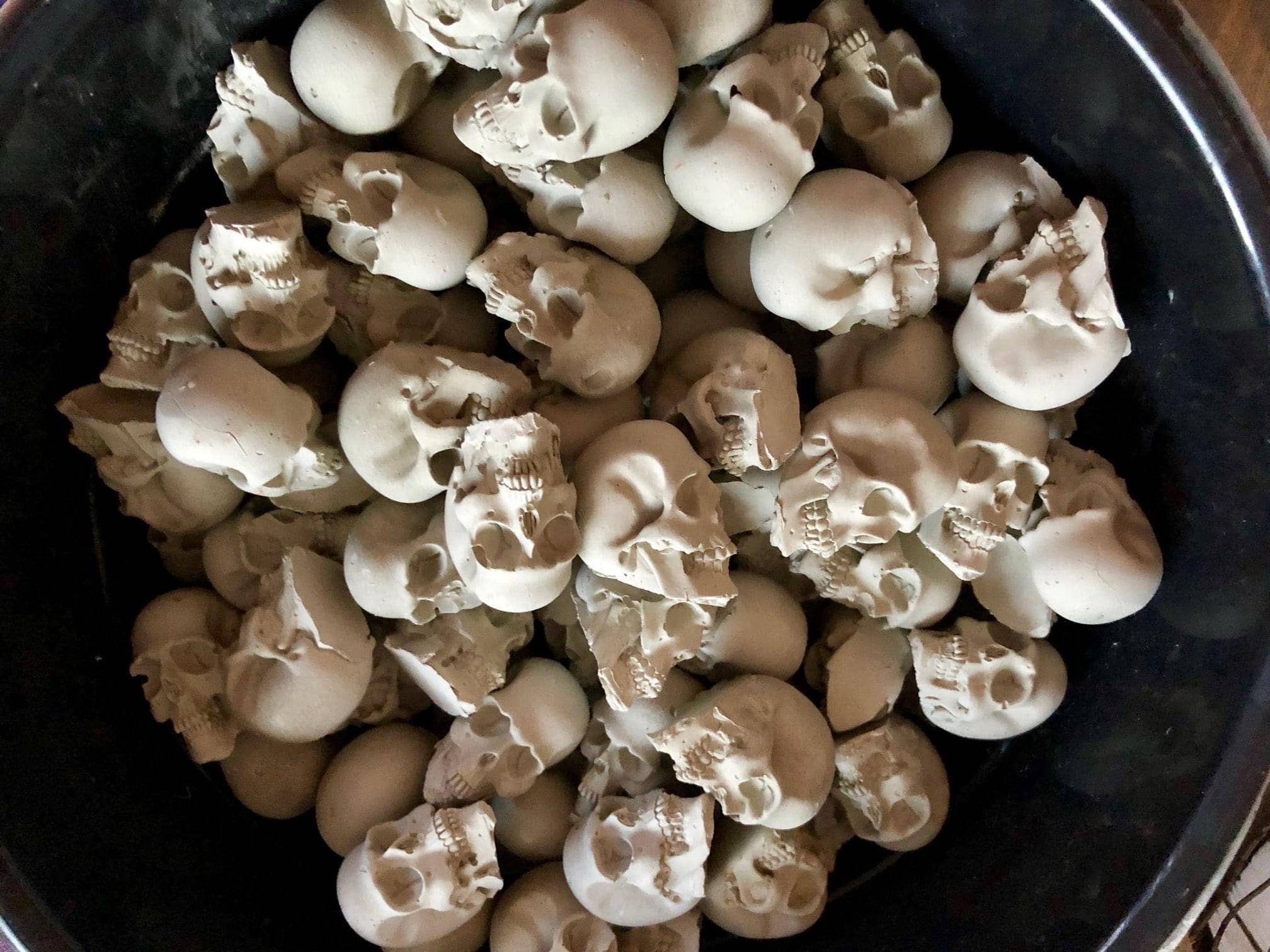 Storcks Designs - Vente Figurine décorative - Mini crânes en béton - Collection et anti-stress - Fait main9