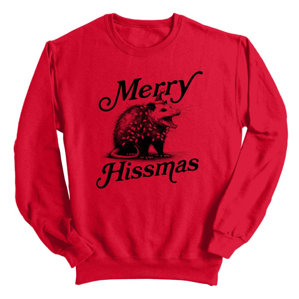 Let's Get This Thread - Wholesale Screen Printed T-Shirt - Unisex - Merry Hissmas Script14