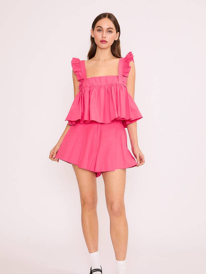 Fuchsia Colette Top för wholesale av Meet me in Santorini