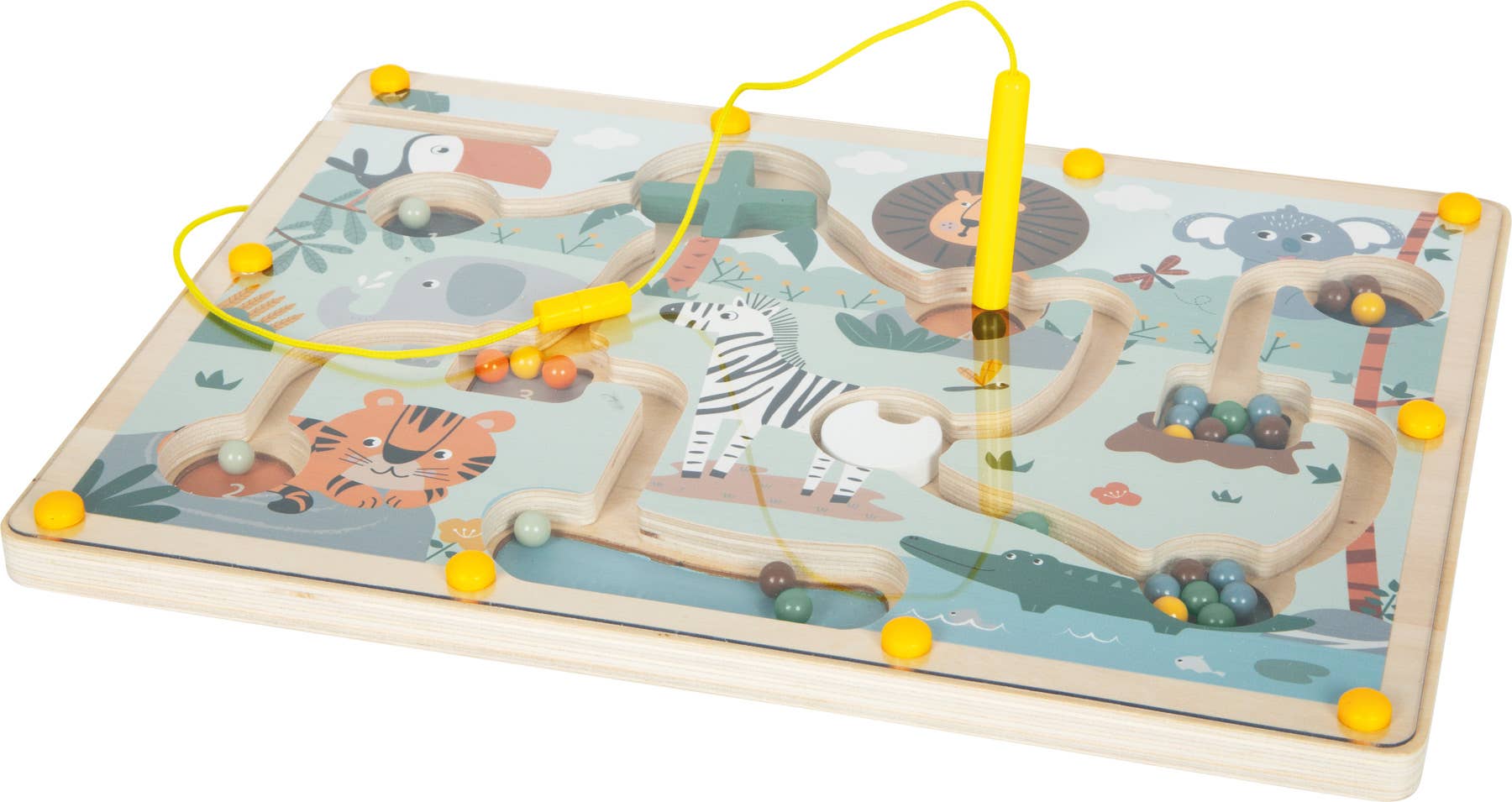 small foot - Wholesale Wood Toy - Kids - Magnetic Maze "Safari" | Toy | Wooden Toy3