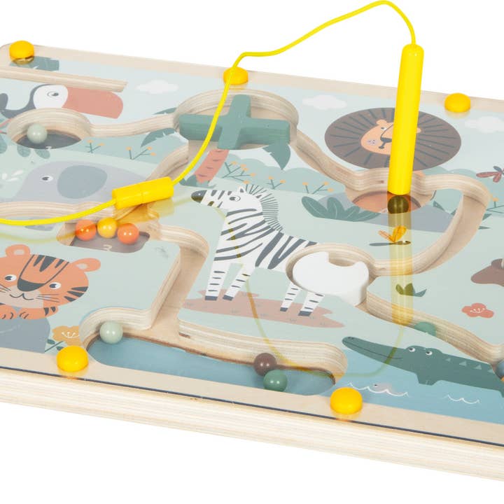 small foot - Wholesale Wood Toy - Kids - Magnetic Maze "Safari" | Toy | Wooden Toy3