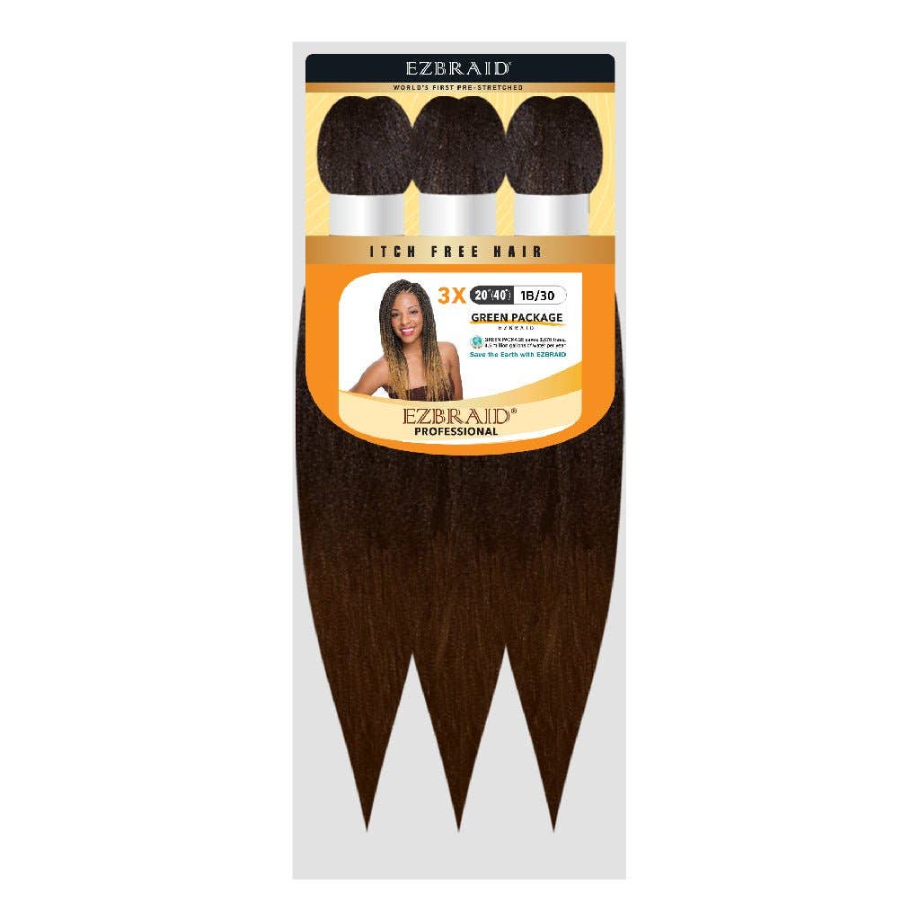 EZBRAID UK – Großhandel Extensions – EZBRAID Grünes Paket 51 cm – 3 Stück10