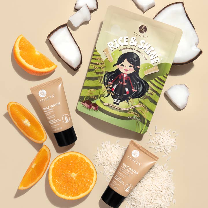 Luseta Beauty - Wholesale Haircare Set/Kit - Rice Water Travel Set - 2 x 1.01oz2