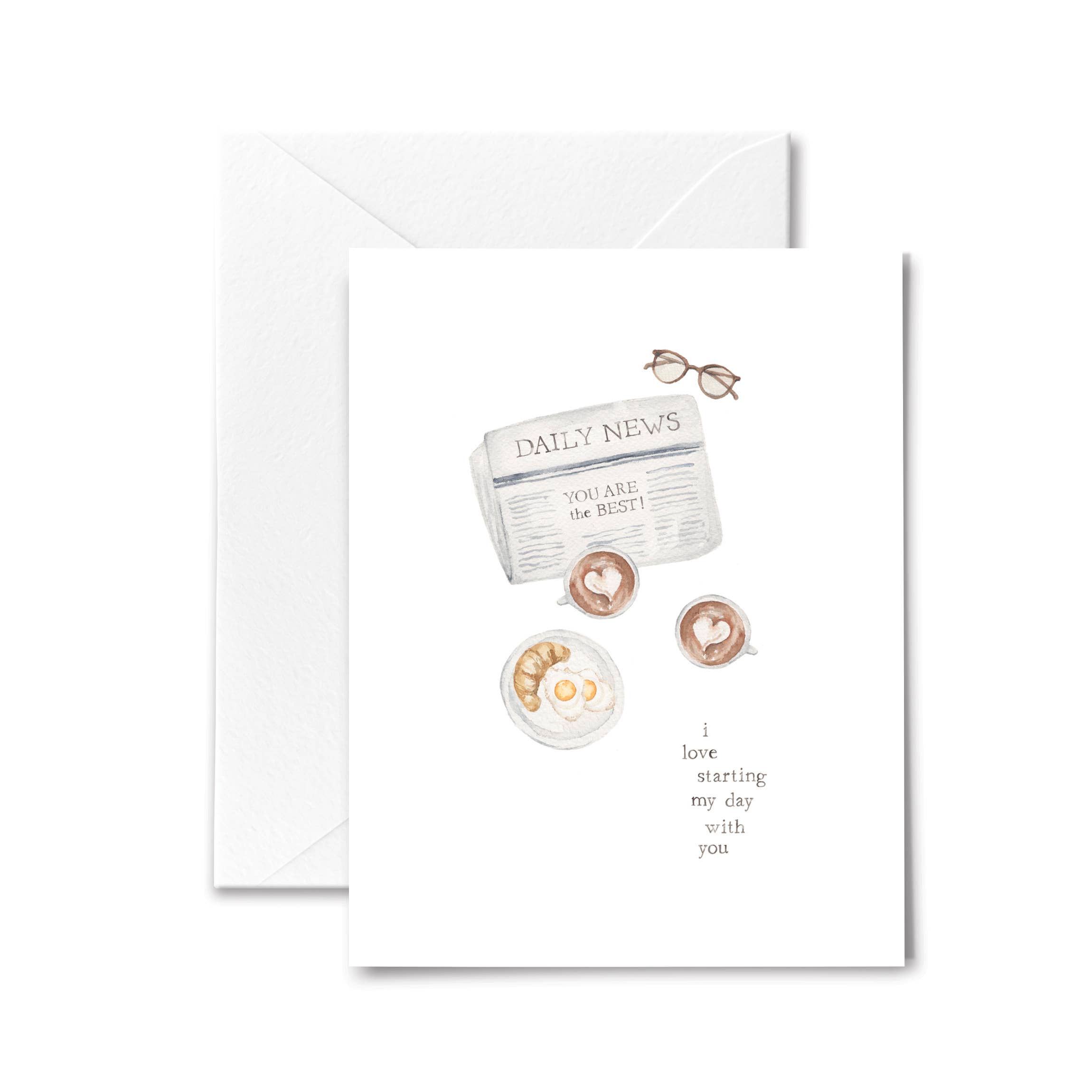 Me and Mary Shop - Wholesale Love Card - Love and Anniversary Card - Start the Day