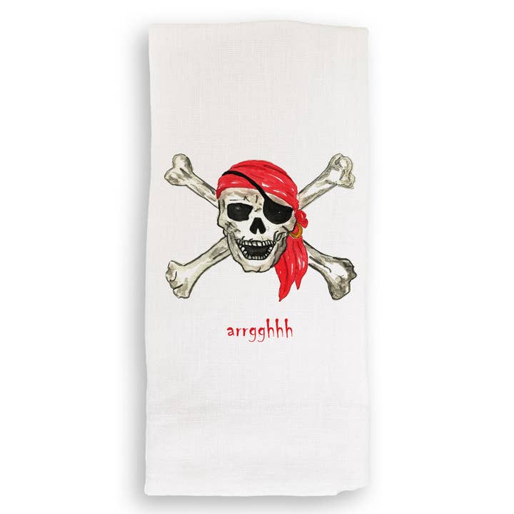 French Graffiti - Vendita all'ingrosso Strofinacci - Ossa pirata2