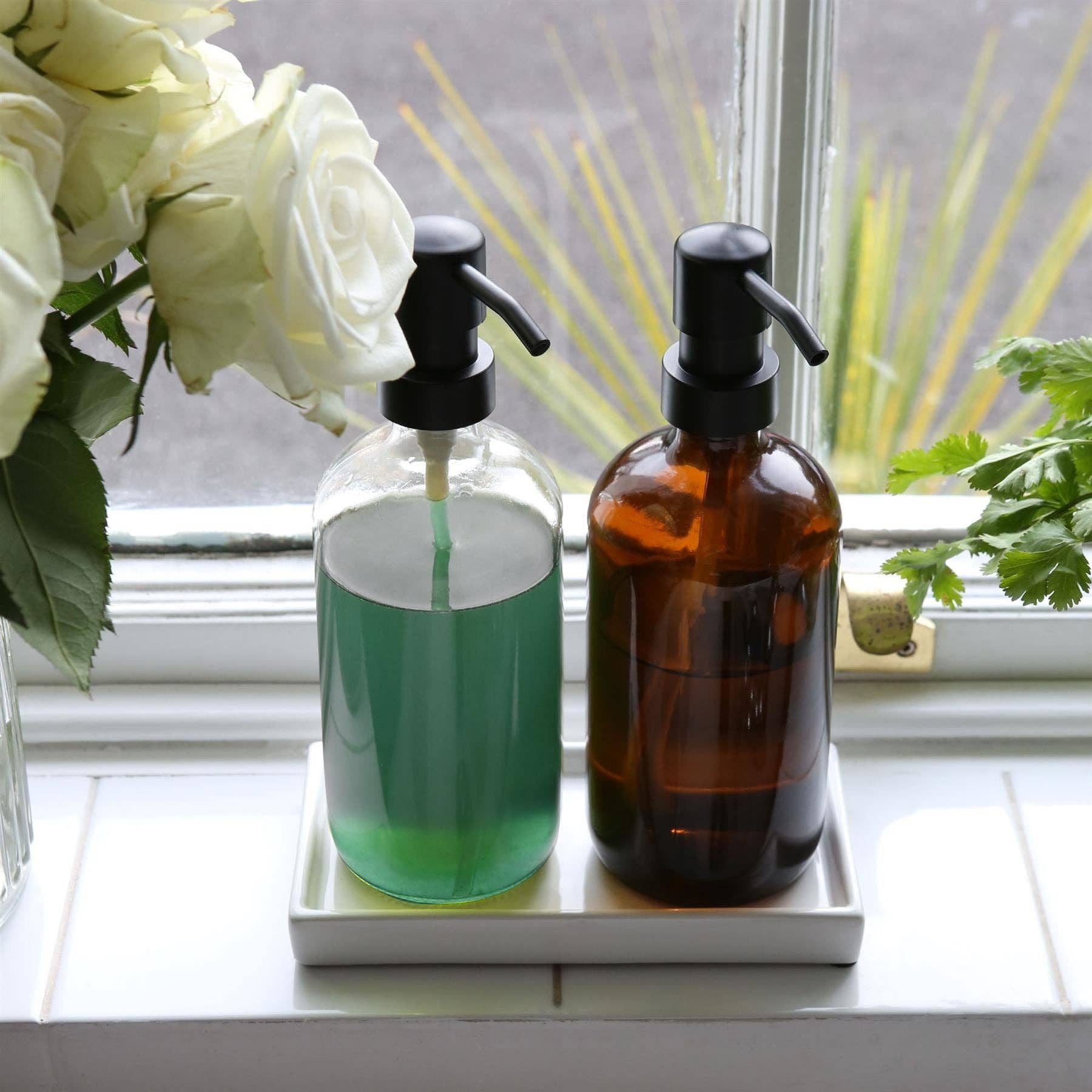 Rinkit Ltd - Wholesale Soap Dispenser - Glass Soap Dispenser - 500ml1