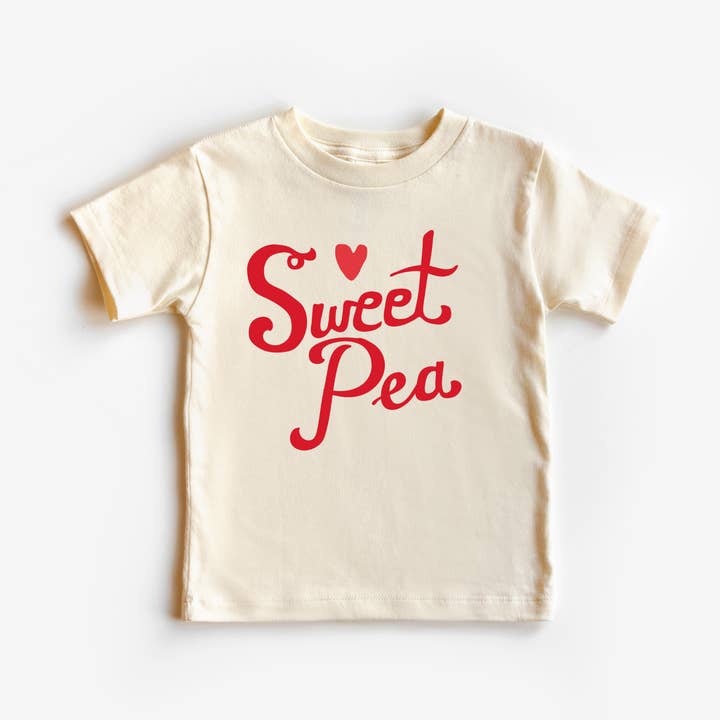 T-shirt de la Saint-Valentin pour filles Sweet Pea pour la vente par Benny & Ray Apparel