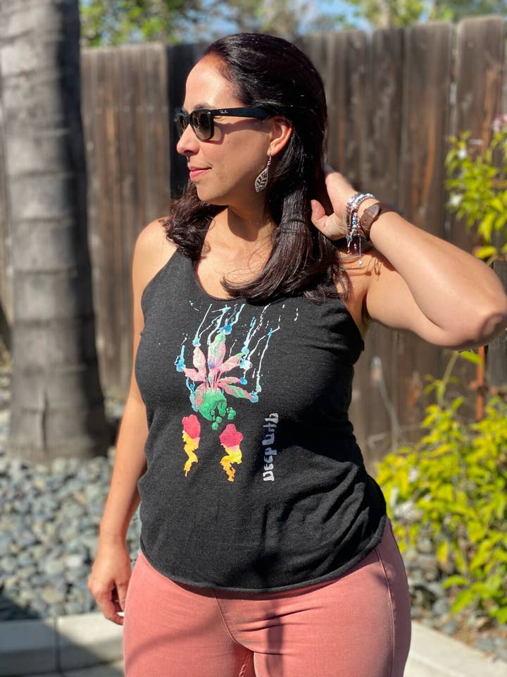 STROMANCE Women's Racerback Tank Top for wholesale by Deep Urth