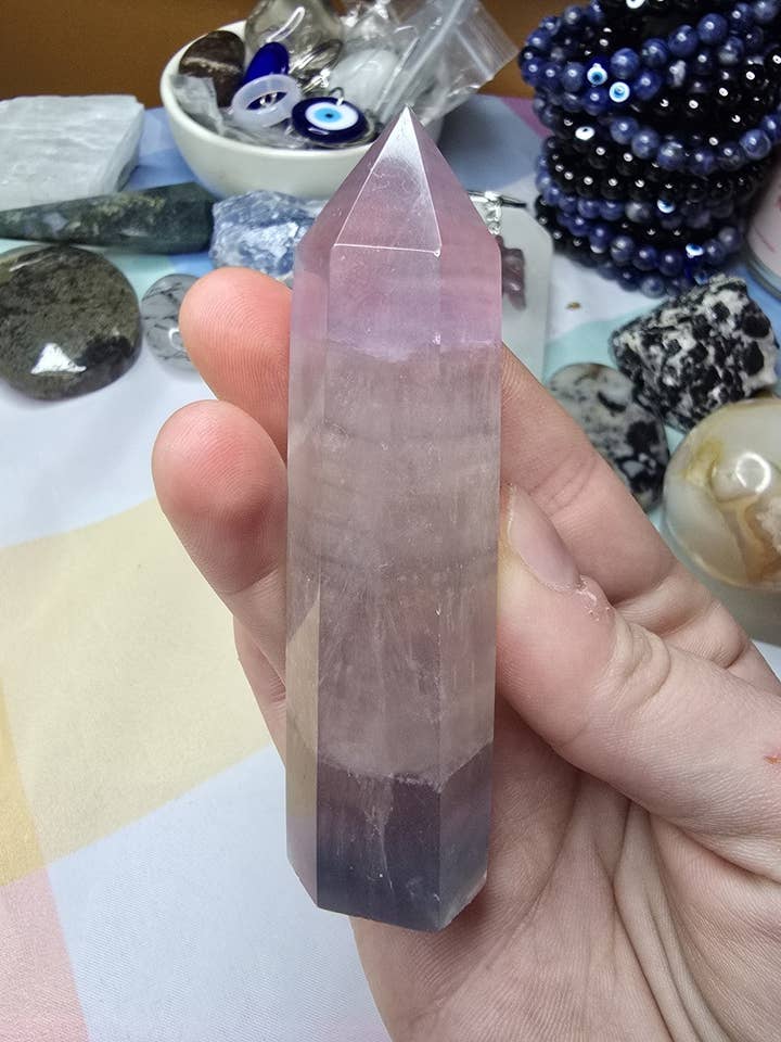 Fluorite Crystal Tower B for wholesale by Eclectic Wallflower Boutique