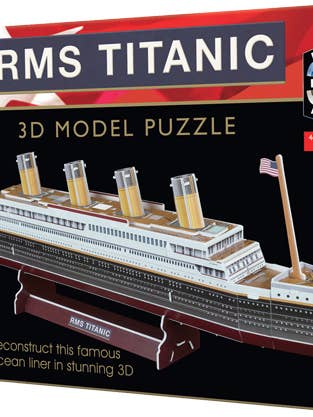 Build-It 3D Puzzle Titanic for wholesale by Cheatwell Games