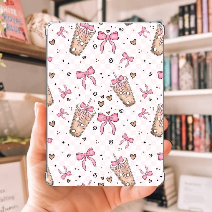 Iced Coffee Girly E-Reader Insert | Decorative Insert | Clear Kindle Case Insert | Book Girly Decor | Gift for Book Lover | Coffee and Books and other Purchase Wholesale yardley inserts. Free Returns & Net 60 Terms on Faire trending on Faire.