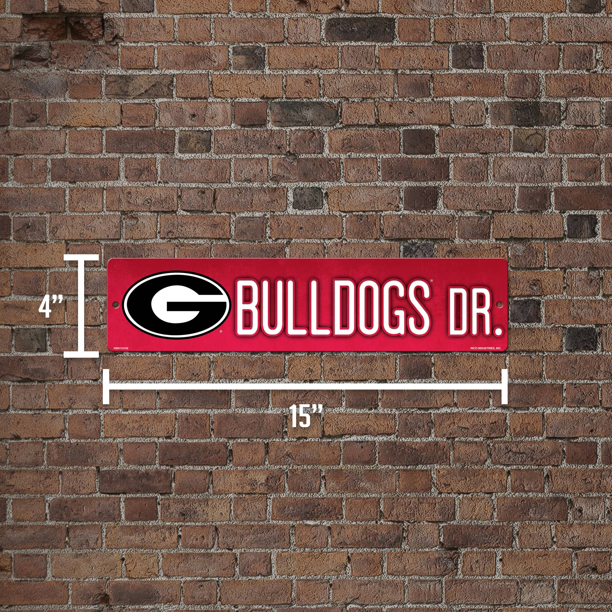 Rico Industries - Wholesale Sign - Georgia 4" x 16" Street Sign5