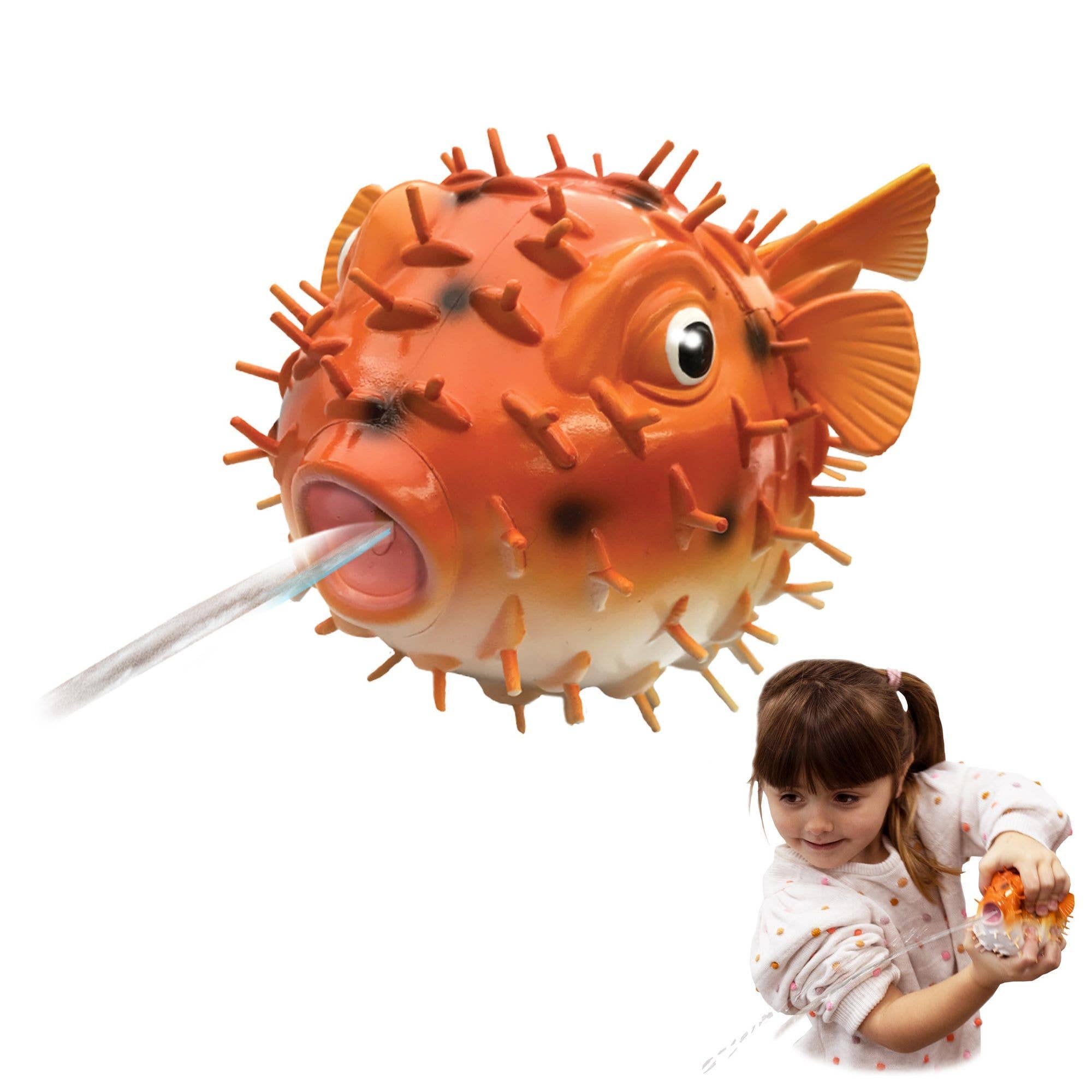 Deluxebase – wholesale Classic toy – Kids – Wild Squirts -  Puffer Fish Bath Toy1
