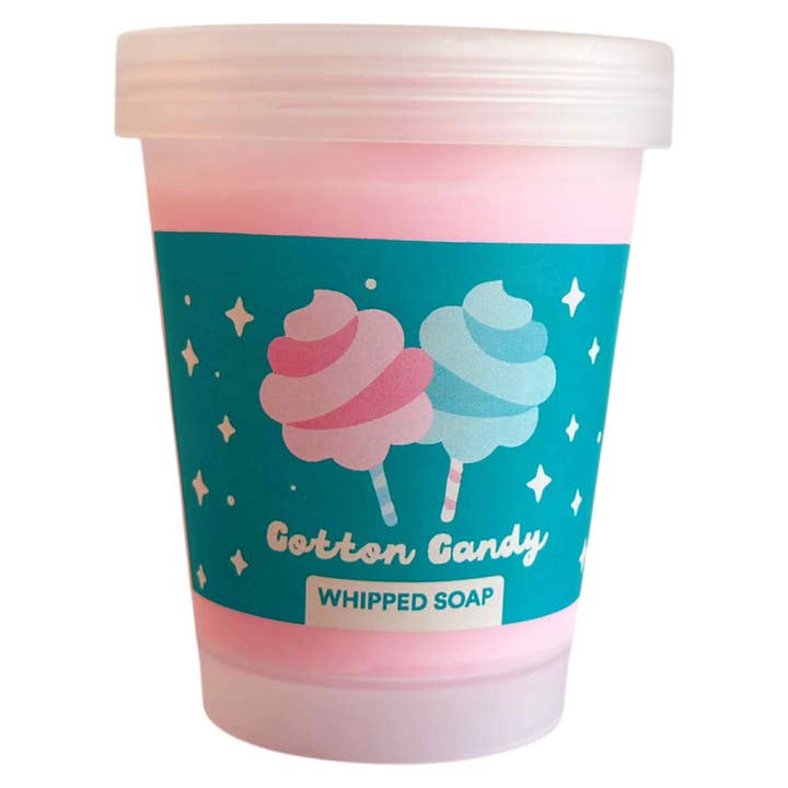 Cotton Candy Whipped Soap for wholesale by Bewilderment