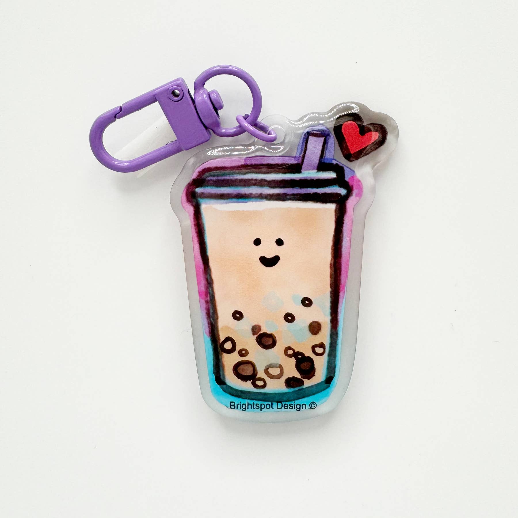 Brightspot Design – wholesale Keychain – Women's – Boba Love Keychain0