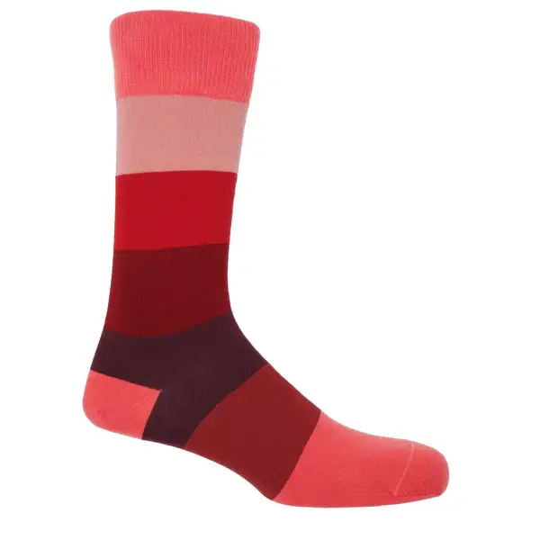 Peper Harow Socks – wholesale Socks – Men's – Block Stripe Men's premium Socks1