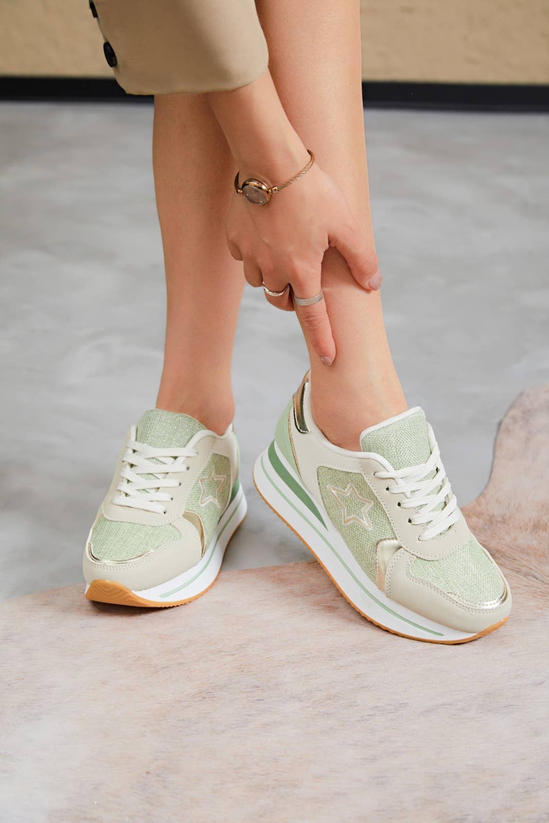 ERYNN - Wholesale Lifestyle Sneakers - Women's - wedge sneakers - Cléophée15