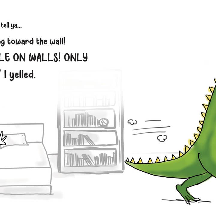 Sourcebooks - Wholesale Preschool Book (3-5) - Never Let a Dinosaur Scribble4