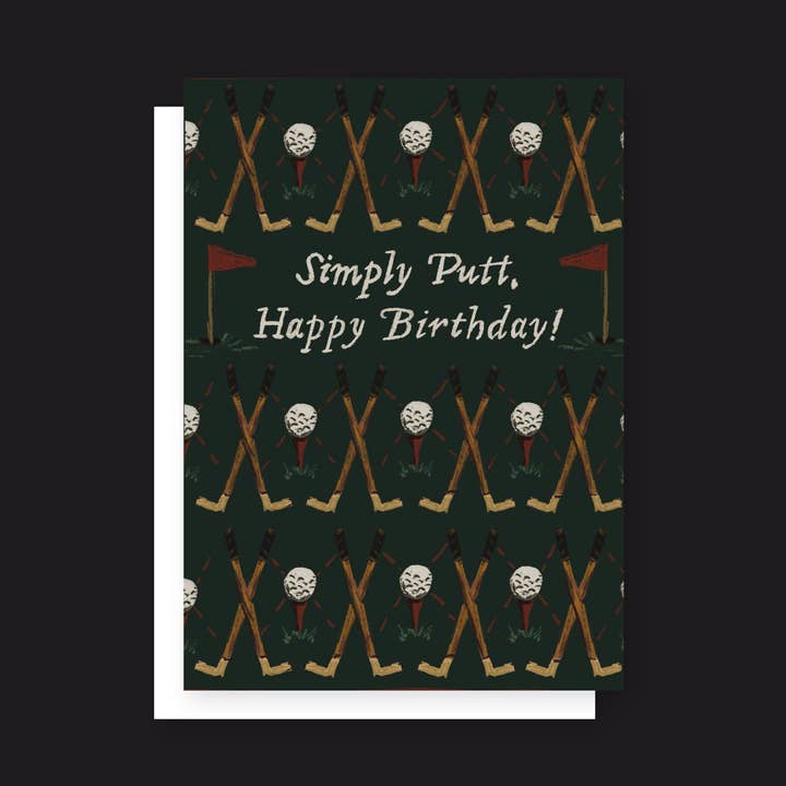 Simply Putt, fijne verjaardag! voor wholesale door The Midnight Post