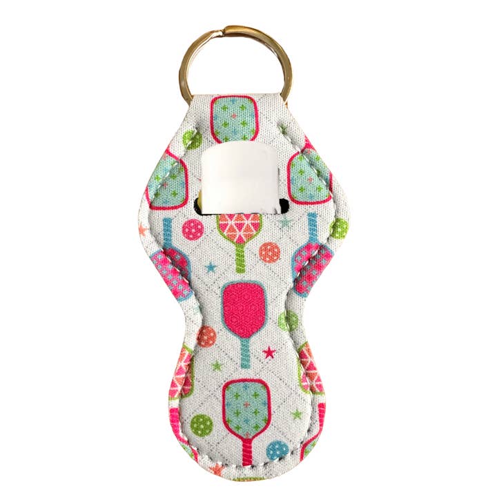 Portachiavi Porta Balsamo Labbra Pickleball Stars per la vendita all'ingrosso da parte di Born to Rally