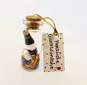 Sidedish Cards - Wholesale Party Favor - Glucksflasche Gluckwunsche0