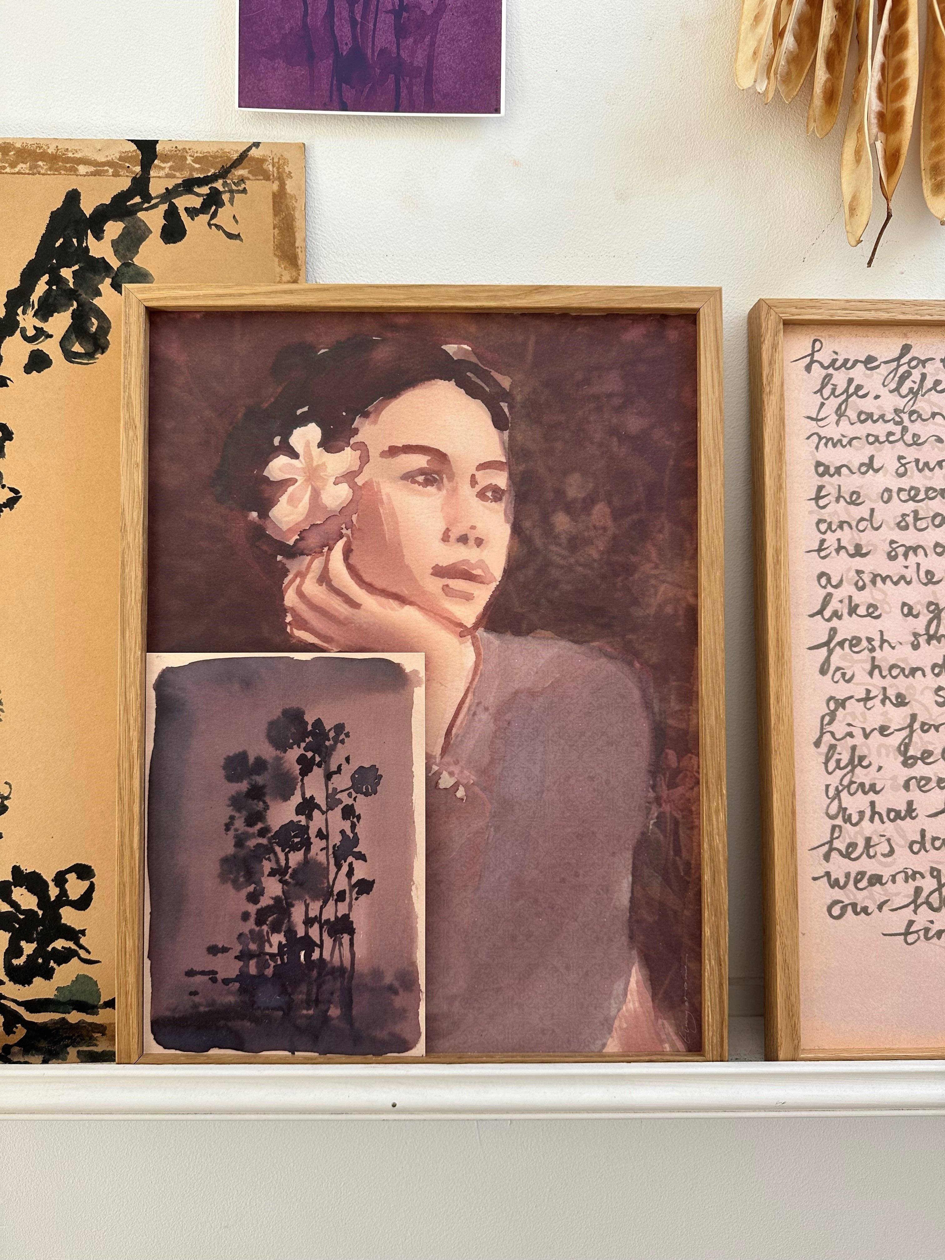 tinystories - Wholesale Postcard - Art Card "Chocolate Flowers"1