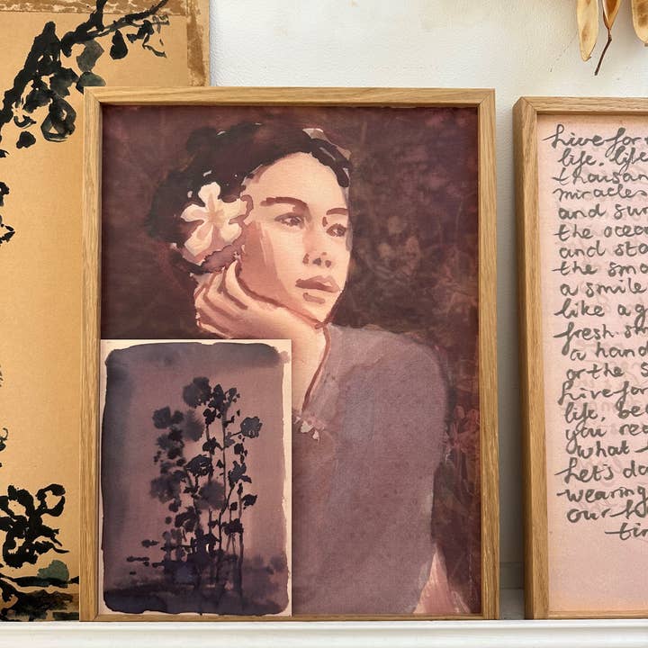 tinystories - Wholesale Postcard - Art Card "Chocolate Flowers"1