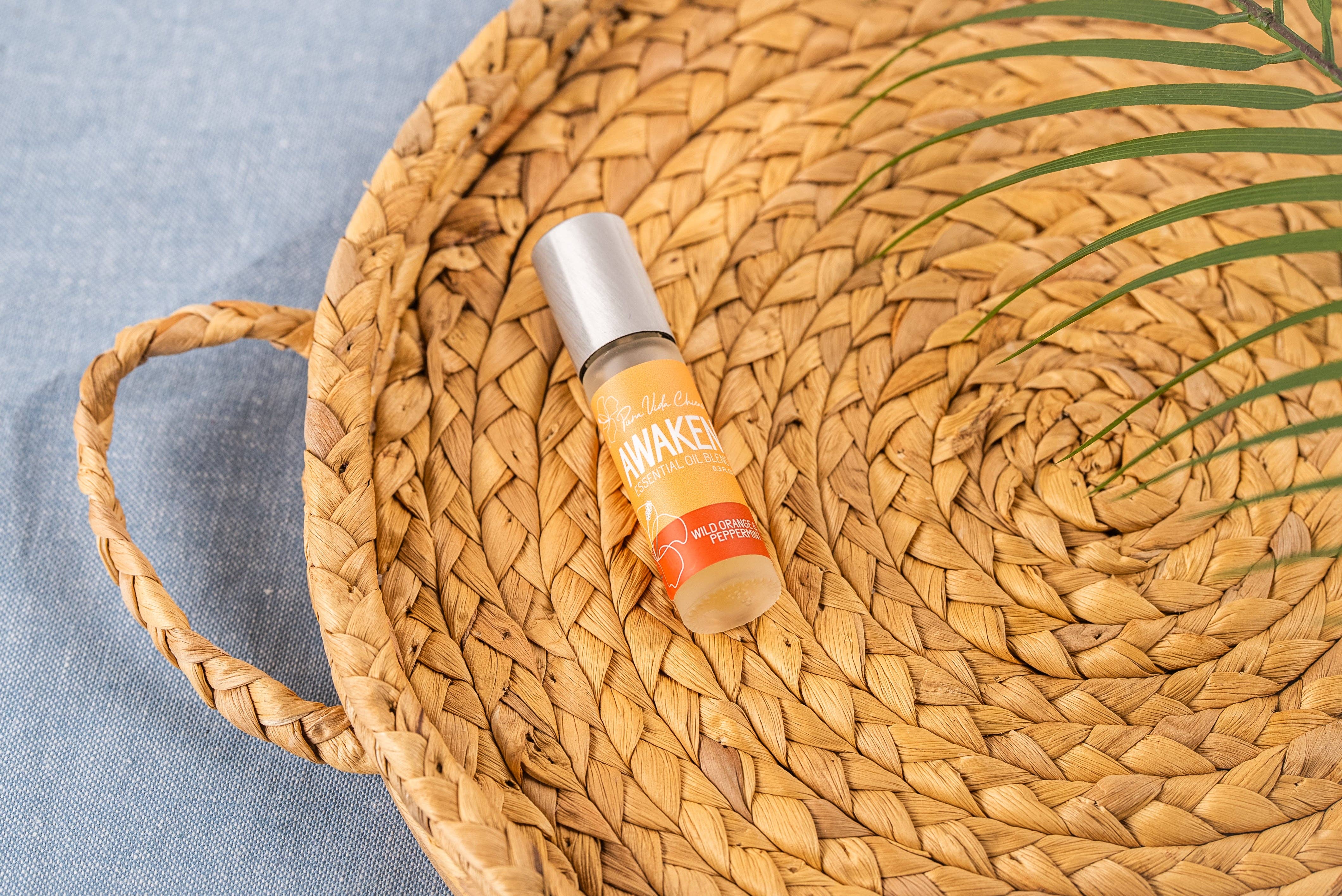 Pura Vida Chicas – Großhandel Aromaöl-Roll-on – Erwecken Aromatherapie-Roller1