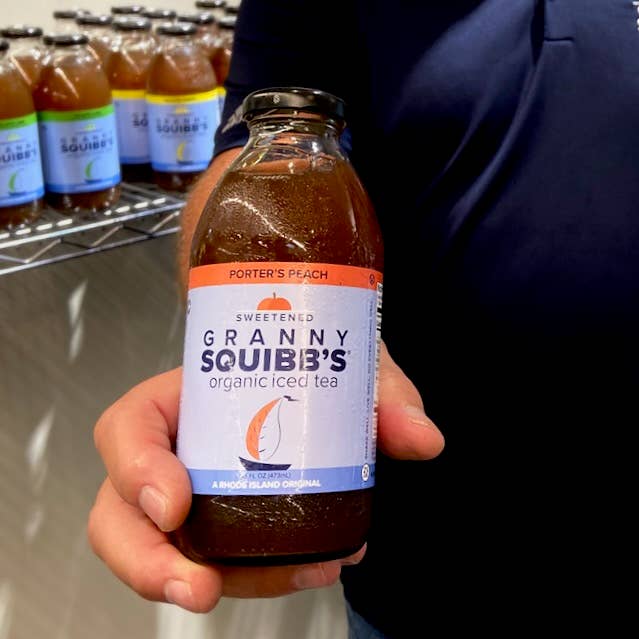 Granny Squibb's Organic Iced Tea - Wholesale Iced Tea - Iced Tea - Porter's Peach Sweetened Organic 1