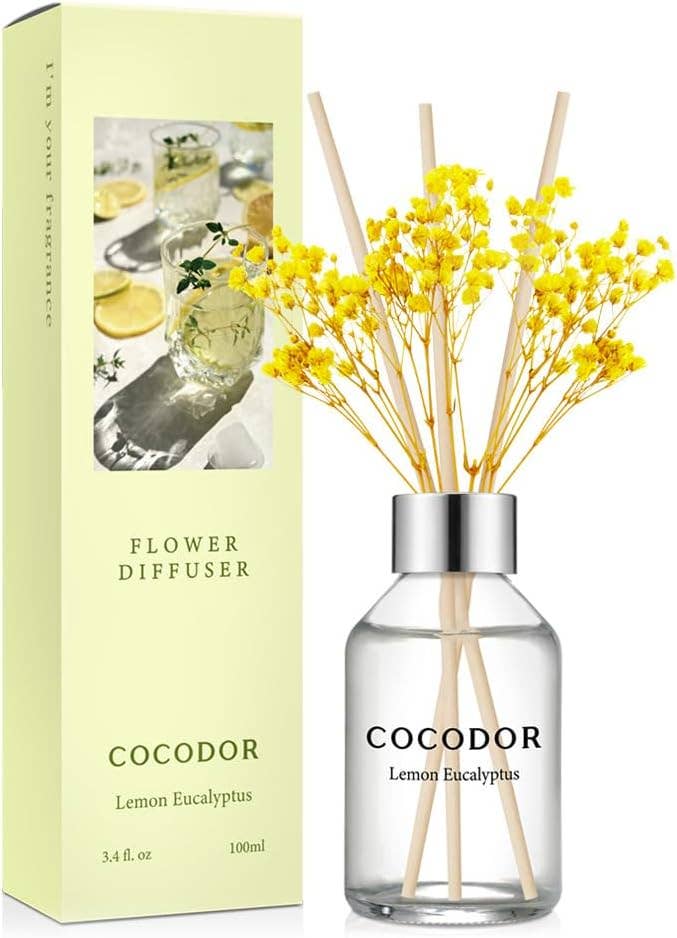 Cocodor Italy srl – Großhandel Reed-Diffusor – Cocodor Blumendiffusor 100 ml (3,4 oz) – Zitrone Eukalyptus1