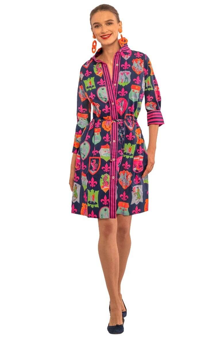 Gretchen Scott LLC – wholesale Dress – Women's – Shirtwaist Pulley Dress - Siena8