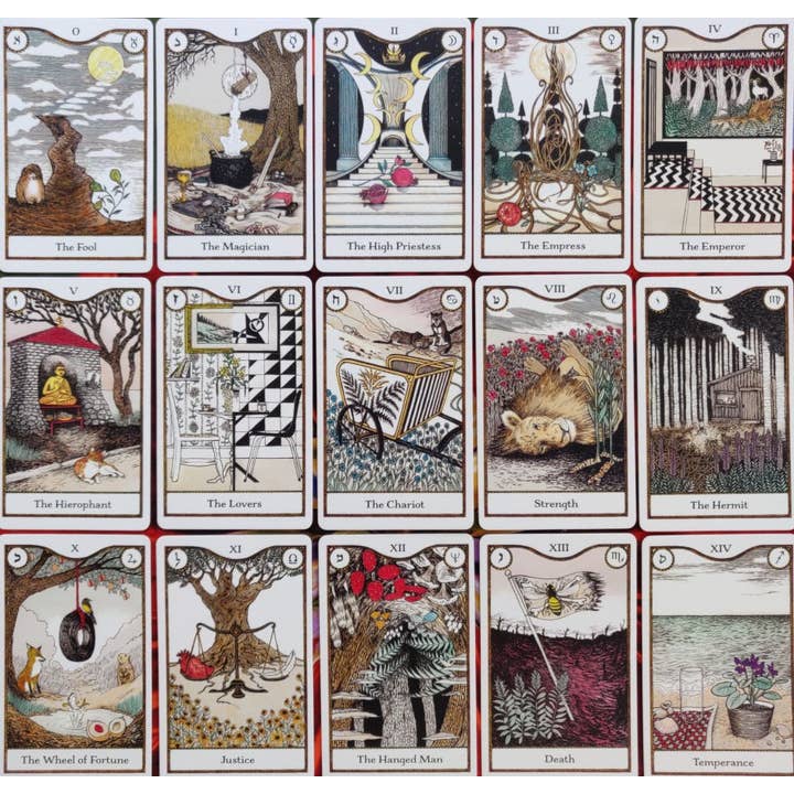 Microcosm Publishing & Distribution – Großhandel Tarot-Karten – Elementarkraft Tarot5