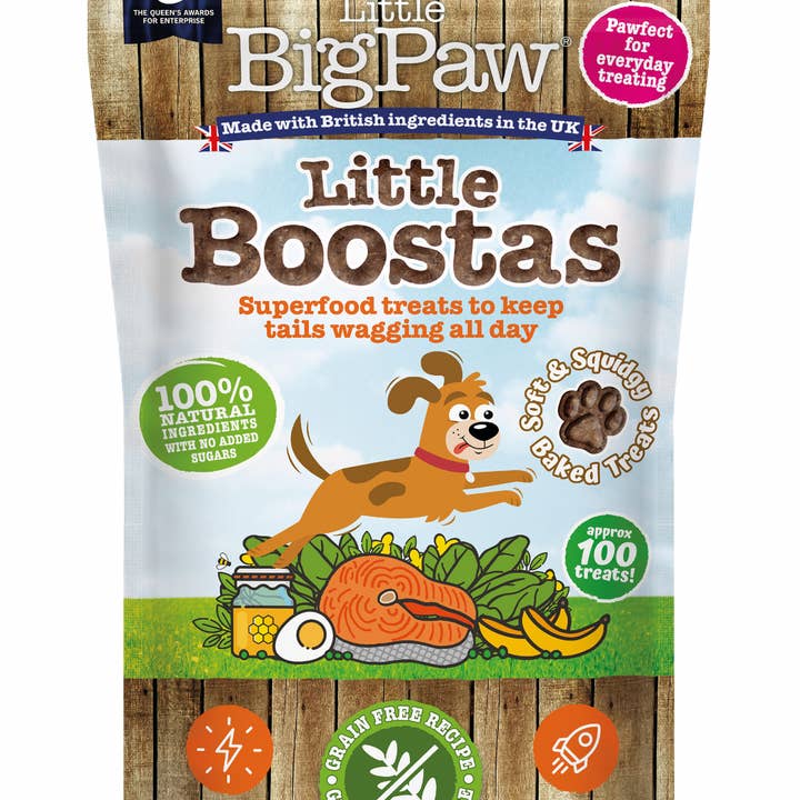 Little Boostas Superfood Treats for Dogs 12 x 90g for wholesale by Little BigPaw