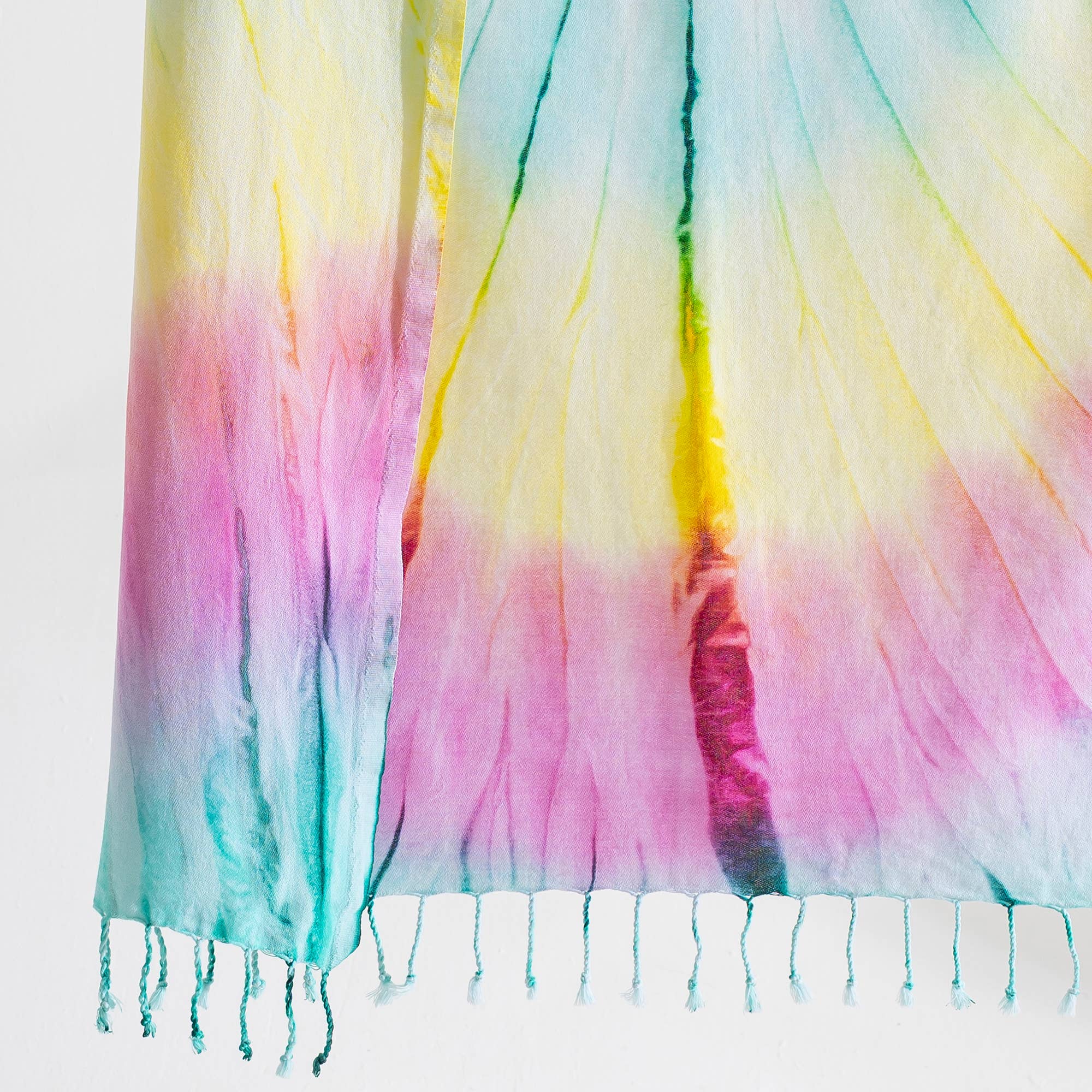 Kikoya - Wholesale Beach Towel - Tie Dye Pestemal Turkish Beach Towel Sand Repellent Soft12