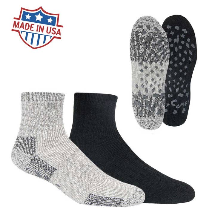 My Comfy Apparel - Wholesale Socks - Unisex - Slipper Alpaca Heavy Mini Crew Socks