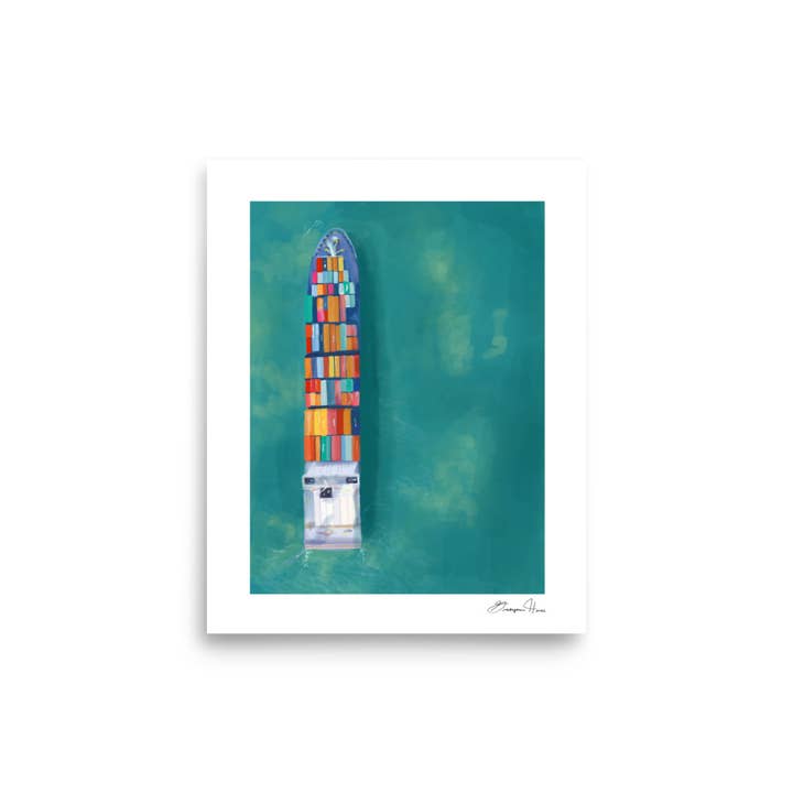 Heavy Load I Giclée Print for wholesale by BY GREY Design