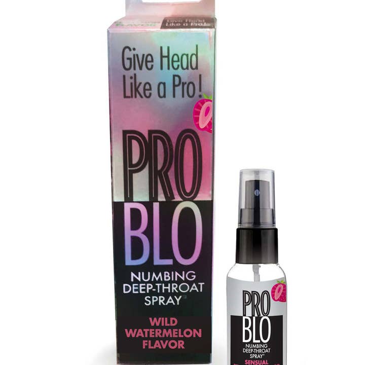 Little Genie Productions - Wholesale Throat Spray - Pro Blo Throat Numbing Spray- Strawberry