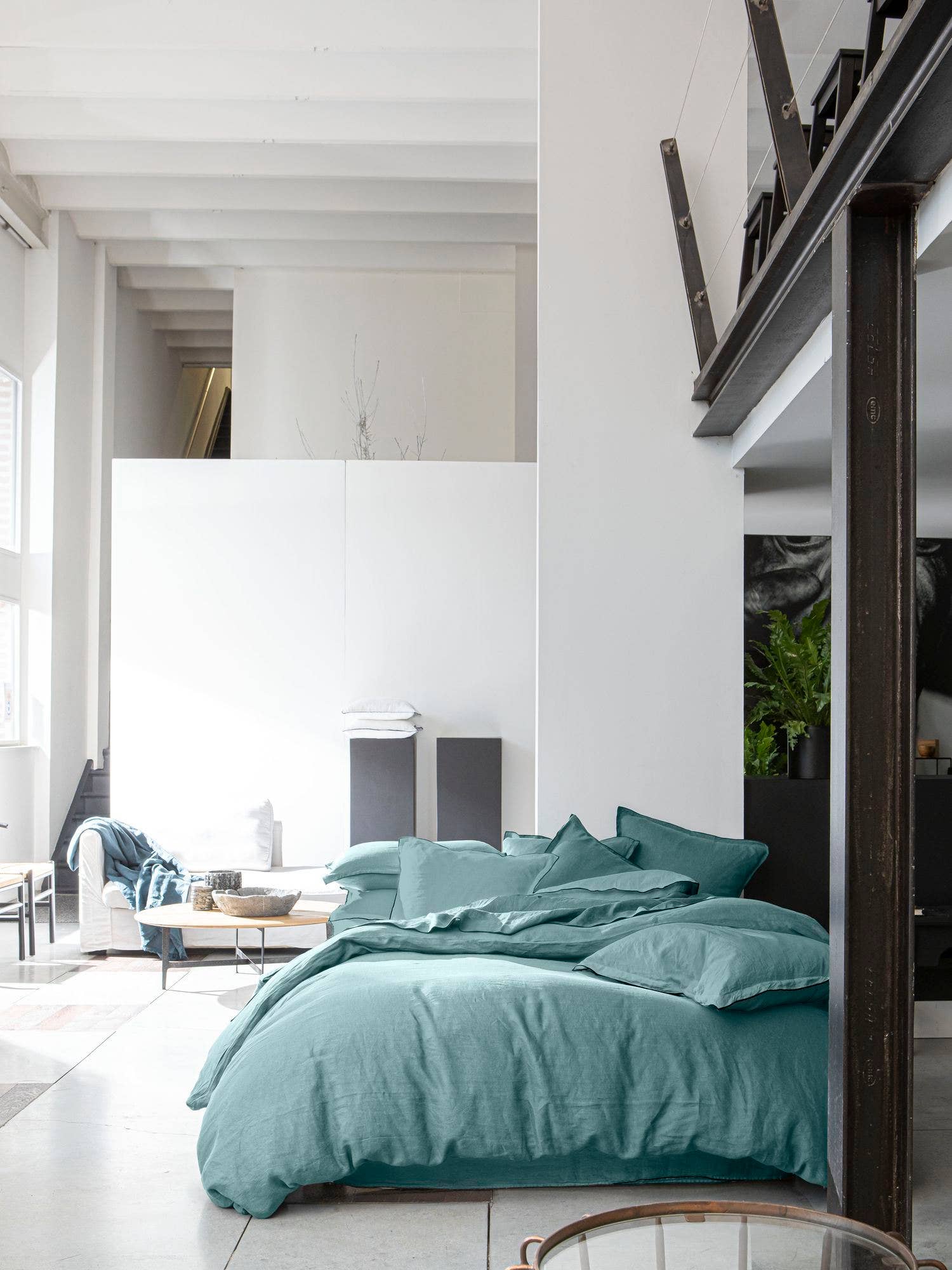 BATON ROUGE - Wholesale Duvet Cover - DUVET COVER 260X240CM 100% WASHED LINEN26