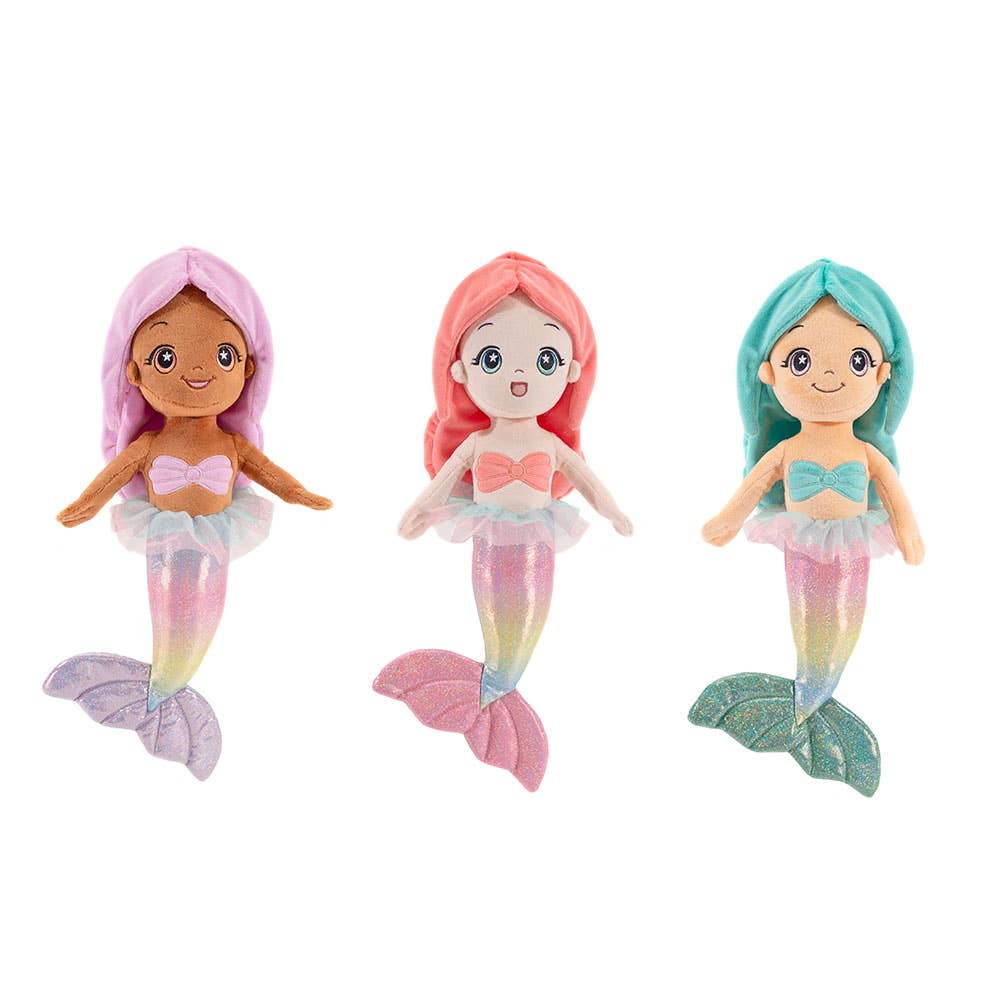 Fiesta Toys - Wholesale Stuffed/Plush Toy - Kids & Baby - Mermaids - 16" Glitter Plush0