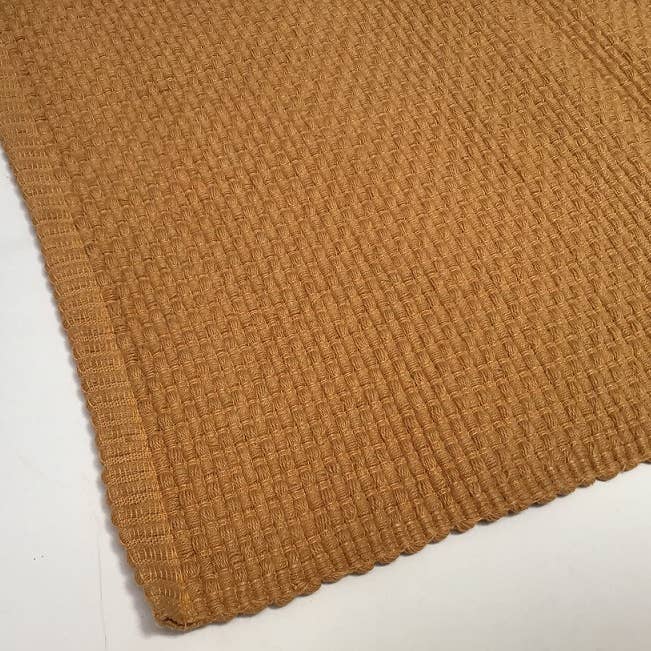 natural habitat - Wholesale Placemat - Tablemats Woven Homespun Solid Mustard2