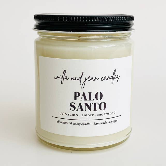 Palo Santo 8 oz pour la vente par Willa and Jean Candles