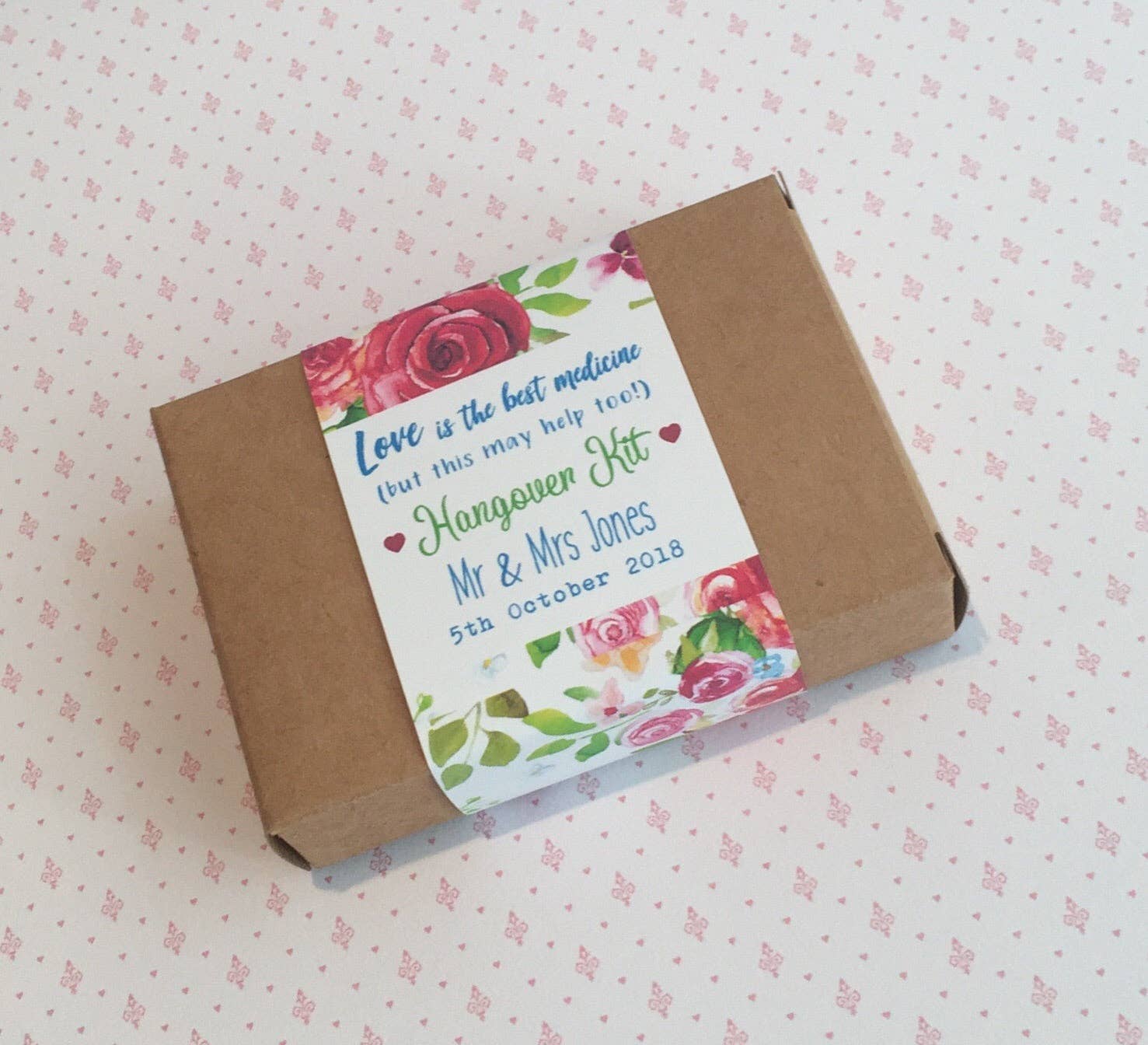 Mermaid Marys – wholesale Party favour bag/box – Hangover Survival Kit Wedding Favour Boxes & Sleeve7